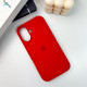 Чохол для смартфона Silicone Full Case AA Open Cam for Apple iPhone 16 11,Red Код: 446439-14