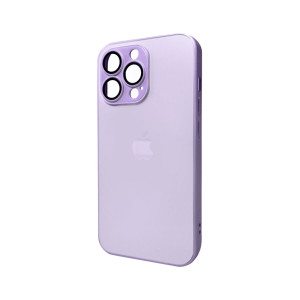 Чохол для смартфона AG Glass Matt Frame Color Logo for Apple iPhone 11 Pro Light Purple Код: 430099-14