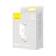Мережевий зарядний пристрій Baseus Compact Charger 3U 17W EU White Код: 405179-14