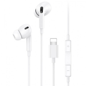 Навушники Usams SJ453 EP-41 Lightning In-ear Earphone 1.2m White Код: 432389-14