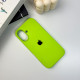 Чохол для смартфона Silicone Full Case AA Open Cam for Apple iPhone 16 24,Shiny Green Код: 439679-14