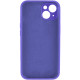 Чохол для смартфона Silicone Full Case AA Camera Protect for Apple iPhone 14 22,Dark Purple Код: 430369-14