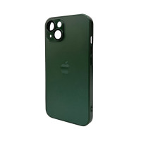 Чохол для смартфона AG Glass Matt Frame Color Logo for Apple iPhone 13 Cangling Green Код: 430069-14