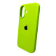 Чохол для смартфона Silicone Full Case AA Open Cam for Apple iPhone 16 24,Shiny Green Код: 439679-14