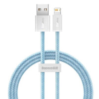 Кабель Baseus Dynamic Series Fast Charging Data Cable USB to iP 2.4A 1m Blue Код: 456989-14