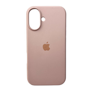 Чохол для смартфона Silicone Full Case AA Open Cam for Apple iPhone 16 15,Pink Sand Код: 453019-14