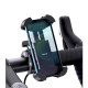 Велотримач для мобільного Usams US-ZJ064 Cycling Shockproof Phone Holder Черное Код: 415909-14