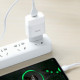 Мережевий зарядний пристрій HOCO C72A Glorious single port charger set(Type-C) White Код товара: 405219-14