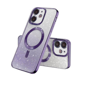 Чохол для смартфона Cosmic CD Shiny Magnetic for Apple iPhone 12 Purple Код: 451939-14