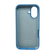 Чохол для смартфона Silicone Full Case AA Open Cam for Apple iPhone 16 49,Cornflower Код: 439649-14