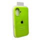 Чохол для смартфона Silicone Full Case AA Open Cam for Apple iPhone 16 24,Shiny Green Код: 439679-14