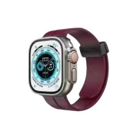 Ремінець для годинника Apple Watch Magnetic 42/44/45/49mm Red Wine Код: 418429-14