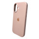 Чохол для смартфона Silicone Full Case AA Open Cam for Apple iPhone 16 15,Pink Sand Код: 453019-14