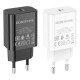 Мережевий зарядний пристрій BOROFONE BA65A Single port PD20W charger White Код товара: 405149-14