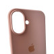 Чохол для смартфона Silicone Full Case AA Open Cam for Apple iPhone 16 15,Pink Sand Код: 453019-14