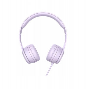 Навушники HOCO W21 Graceful charm wire control headphones Purple