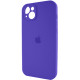 Чохол для смартфона Silicone Full Case AA Camera Protect for Apple iPhone 14 22,Dark Purple Код: 430369-14