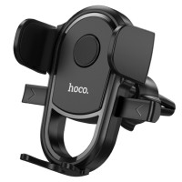 Тримач для мобільного HOCO H6 Grateful one-button car holder(air outlet) Black Код: 420459-14