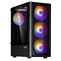 Б/У Компьютер Gaming PC (Zalman N4) (i7-7700/32/480SSD/1TB/GTX1060-6Gb)