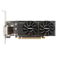 Б/У Видеокарта MSI GeForce GTX1050 Ti 4GbTi Low Profile (GTX 1050 TI 4GT LP)