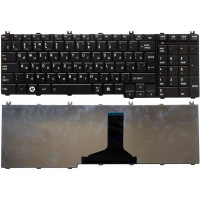 Кдавіатура Toshiba Satellite (C650, C650D, C655, C655D, C660, C660D, C665, C665D, C670, C670D, C675, C675D, L650, L650D, L655, L655D, L670, L670D, L675, L675D, L750, L750D, L755, L755D, L770, L770D, L775, L775D ) Black, RU/EN