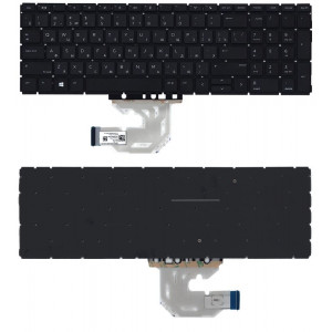 Клавиатура для ноутбука HP 450 (G6) Black, (No Frame), RU
