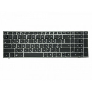 Кдавіатура для ноутбука HP ProBook 4540s, 4545s, 4730s Black, (Gray Frame) RU