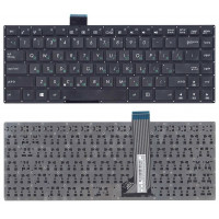 Клавіатура для ноутбука Asus VivoBook (S400CA, S451, S401) Black, (No Frame), RU