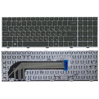 Клавиатура для ноутбука HP ProBook 4540s, 4545s, 4730s Black, (Gray Frame) RU