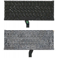 Клавиатура для ноутбука Apple MacBook Air 2010+ (A1369) (2012, 2013, 2014, 2015 года), Black, (No Frame), RU (вертикальный энтер)