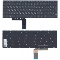 Клавиатура для ноутбука Lenovo IdeaPad (110-15IBR) Black, (No Frame), RU