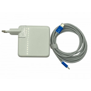 Блок живлення для ноутбука Apple 61W 20.3V 4.3A USB Type-C MNF72LL/A OEM. Charge Cable в комплект не входит