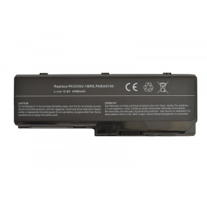 Аккумуляторная батарея для ноутбука Toshiba PA3537U Satellite P200 10.8V Black 5200mAh OEM