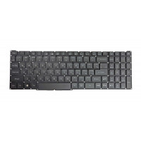 Клавиатура для ноутбука Acer Predator Helios 300 PH315-52 с подсветкой (White Light), Black, (No Frame), RU. Внимание, узкий шлейф!
