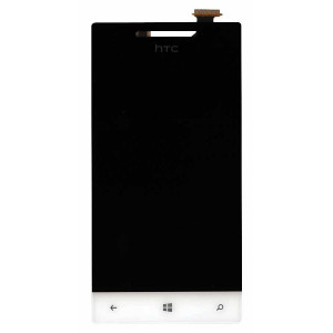 Матрица с тачскрином (модуль) для HTC Windows Phone 8S (A620e) черный + белый