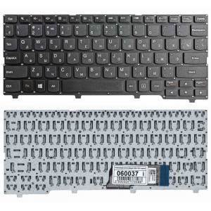 Клавиатура для ноутбука Lenovo IdeaPad (100S-11IBY) Black (No Frame), RU