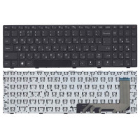 Клавиатура для ноутбука Lenovo IdeaPad (110-15ISK, 110-17ACL) Black (With Frame), RU