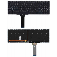 Кдавіатура для ноутбука Acer Predator Helios 300 PH315-52 с подсветкой (Light), Black, RU