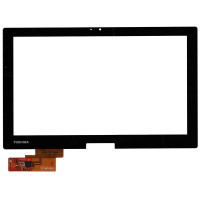 Тачскрин (Сенсорное стекло) для ноутбука Toshiba TCM11G04 V0.1 черный