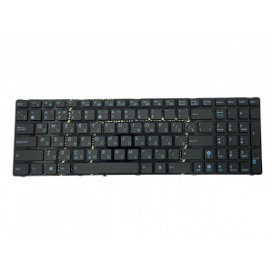 Кдавіатура для ноутбука Asus K52 K53 G73 A52 G60 Black, (Black Frame) RU