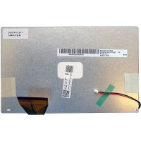 Матриця для ноутбука 7,1", Normal (стандарт), 60 pin (знизу зліва), 800x480, Світлодіодна (LED), без кріплень, глянсова, AU Optronics (AUO), A070VW04 V.0