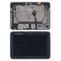 Матриця з тачскріном (модуль) Samsung Galaxy Note 10.1" N8000 чорний з рамкою
