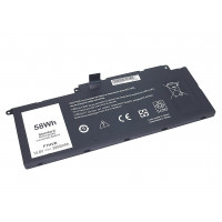 Аккумуляторная батарея для ноутбука Dell F7HVR Inspiron 15-7537 14.8V Black 3900mAh OEM