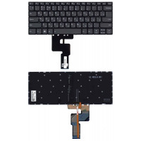 Клавиатура для ноутбука Lenovo IdeaPad 330S-14 с подсветкой (Light), Black, (No Frame), RU