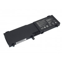 Аккумуляторная батарея для ноутбука Asus C41-N550 N550J 15V Black 3500mAh OEM