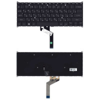 Кдавіатура для ноутбука Acer Aspire Swift 5 SF514-52T с подсветкой (Light), Black, RU