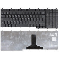 Кдавіатура Toshiba Satellite (A500, A505, L350, L355, L500, L505, L550, F501, P200, P300, P500, P505, X200, Qosmio F50, G50, X300, X305, X500, X505) Black, Mat, RU (вертикальный энтер)