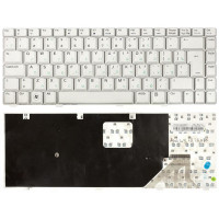 Клавіатура для ноутбука Asus (W3, W3J, A8, F8, N80) Silver, RU (вертикальний ентер)