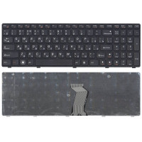 Клавиатура для ноутбука Lenovo IdeaPad G580, G585, Z580, Z585, Z780 Black, (Black Frame), UA