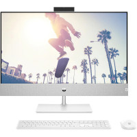 Моноблок 27" HP Pavilion 27-ca2005ua AiO i7-13700T/16Gb/SSD512Gb/WiFi/Cam/K&M/DOS/Snowflake White